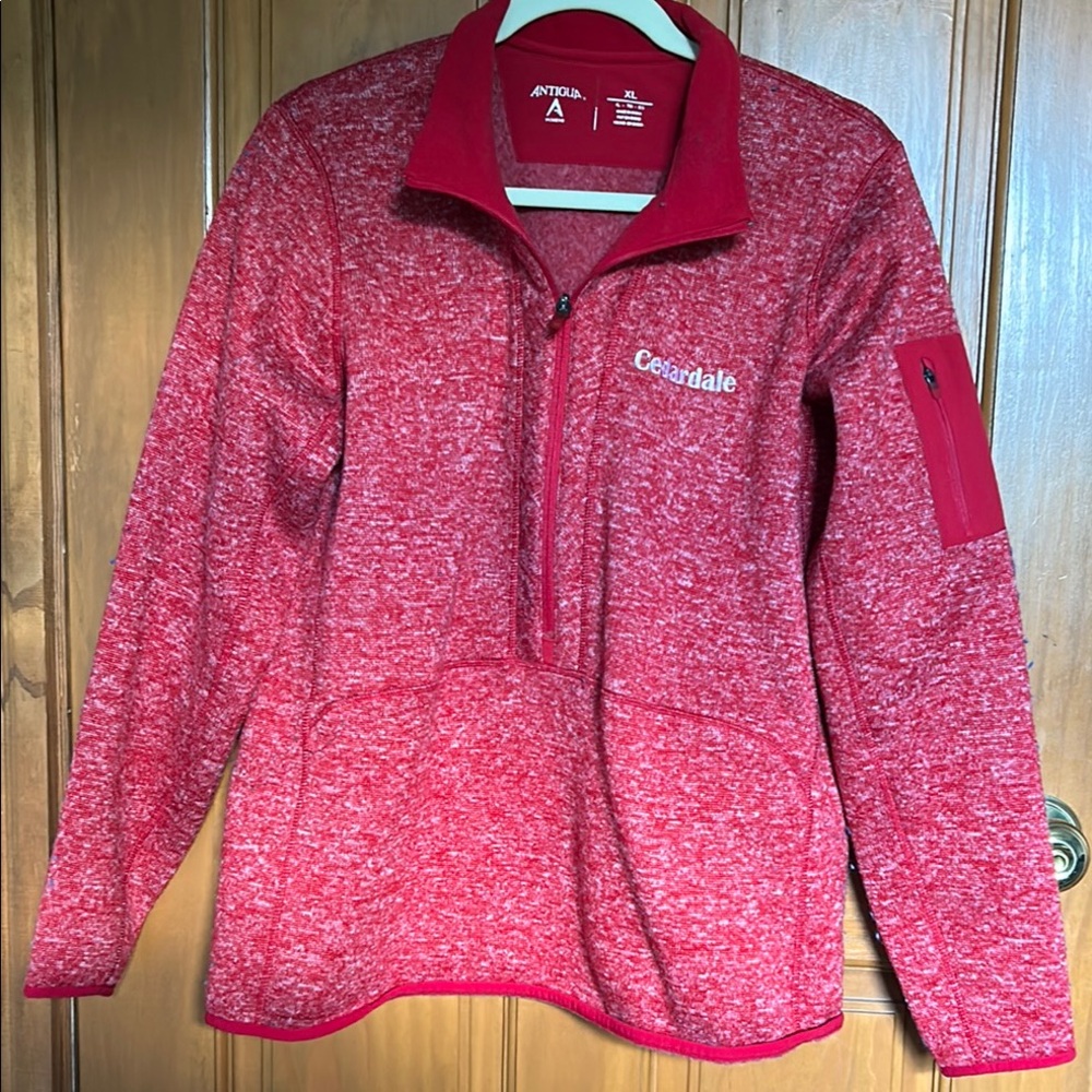 Antigua Women's Red Pullover